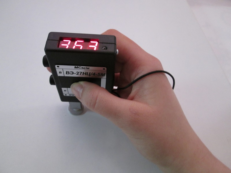 Vortex current meter of specific conductivity VE-27NC
